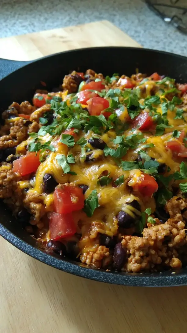 Turkey Taco Skillet