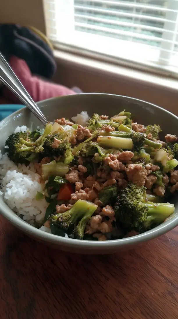 Turkey and Veggie Stir Fry