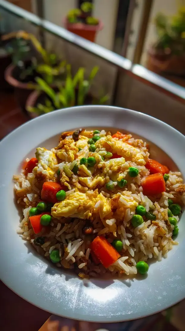 Veggie Egg Fried Rice