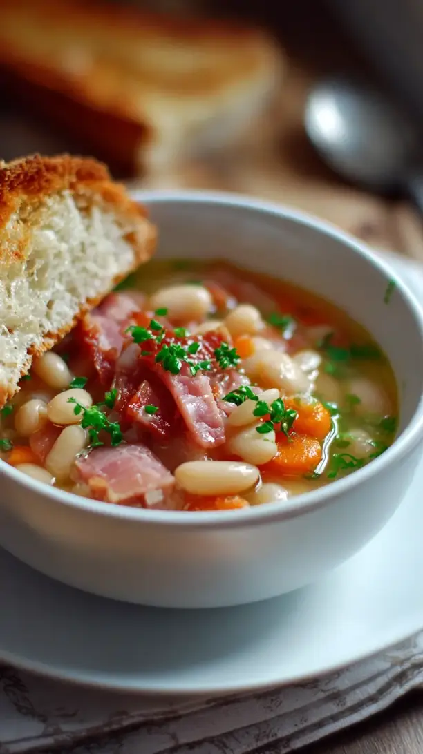 White Bean and Ham Soup