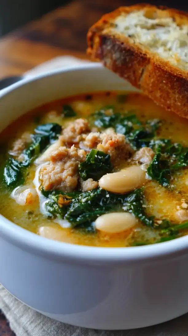 White Bean and Sausage Soup