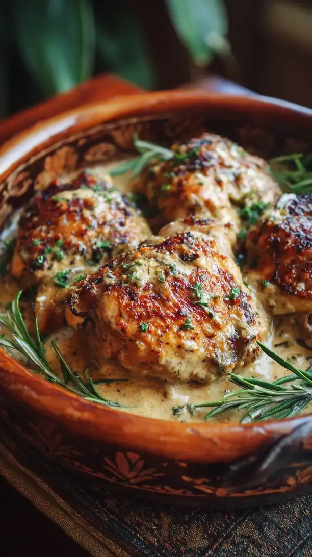 Whole Grain Mustard Chicken