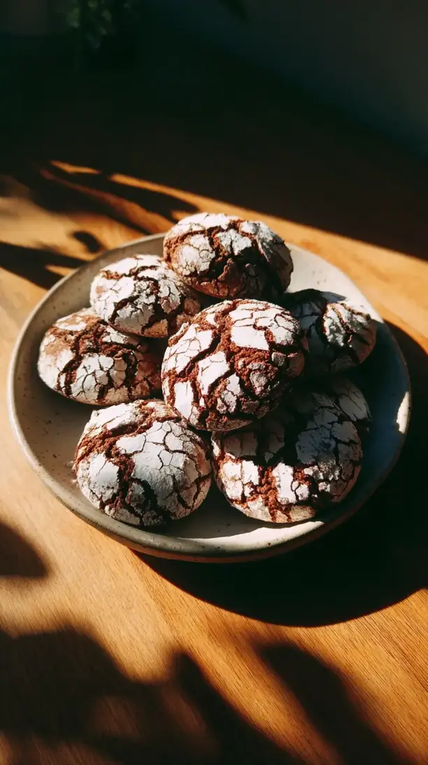 Almond Butter Chocolate Crinkle