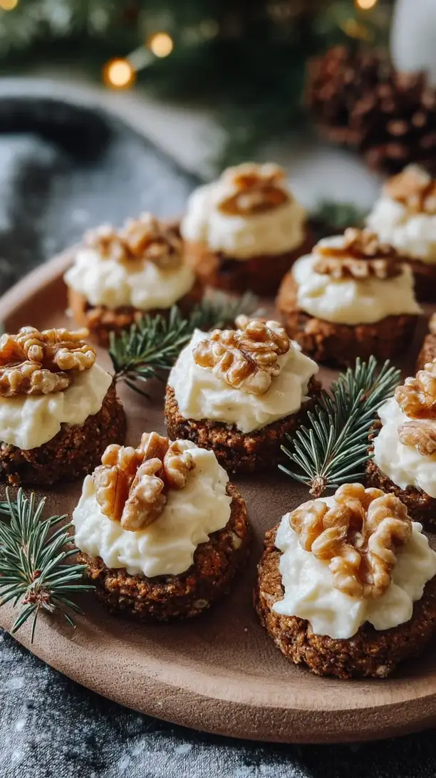 Carrot Cake Christmas Cookies