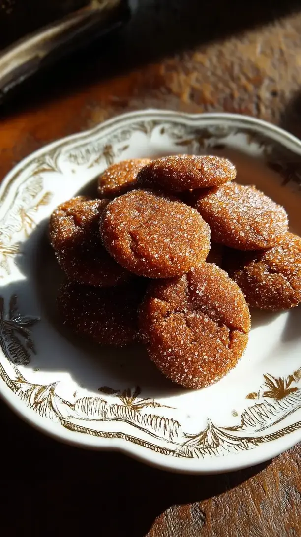 Chewy Molasses Drops