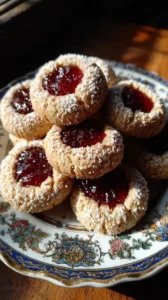 Classic Thumbprint Jam Cookies: An Easy Holiday Treat