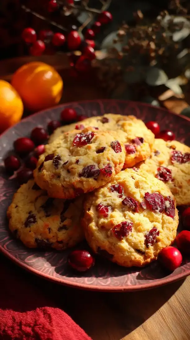 Cranberry Orange Cookies