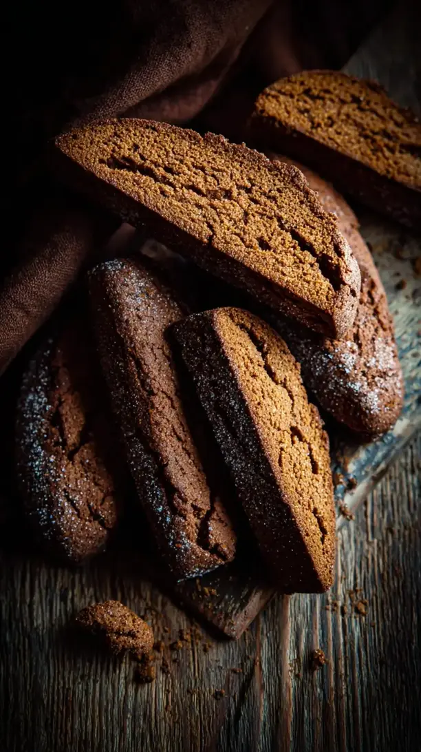 Gingerbread Biscotti