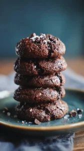 Healthy Vegan Double Chocolate Cookies: Easy Holiday Treats