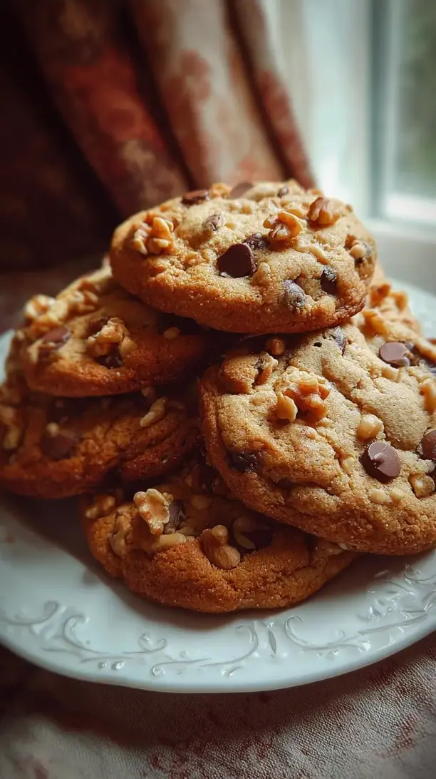 Nutty Chocolate Chip Cookies