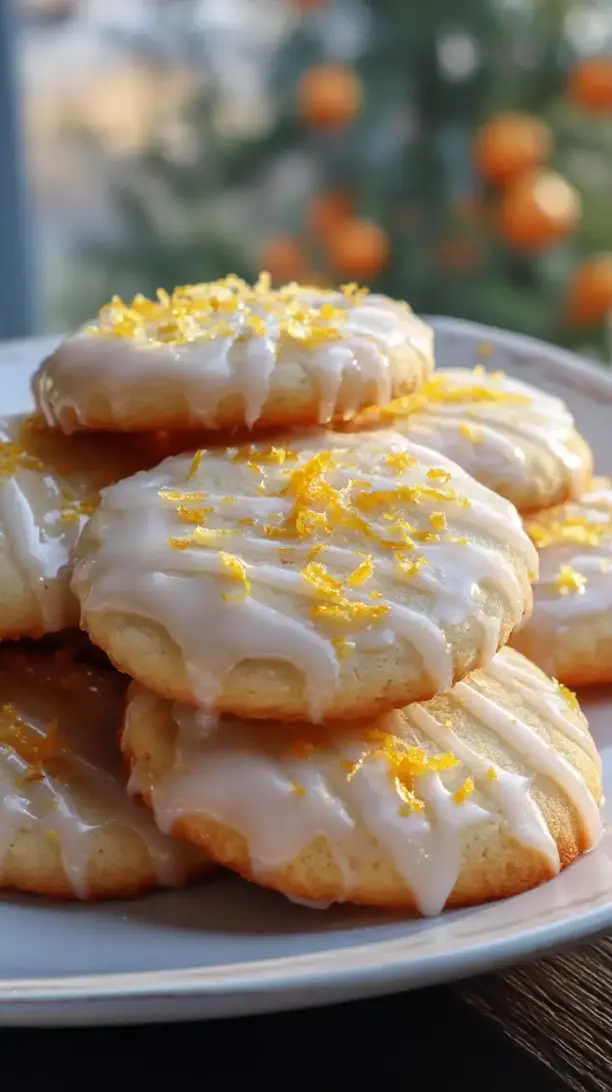 Orange Glazed Sugar Cookies