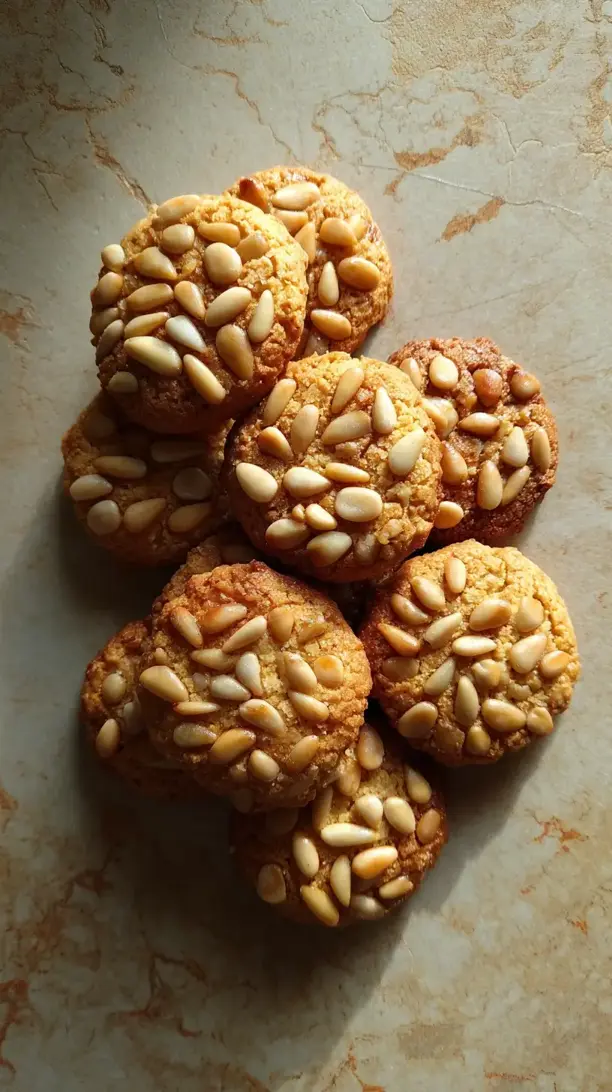 Pine Nut And Honey Cookies